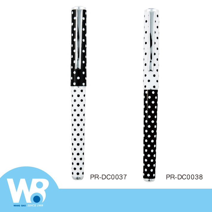 Flat tip big Dot water-based ballpoint pen